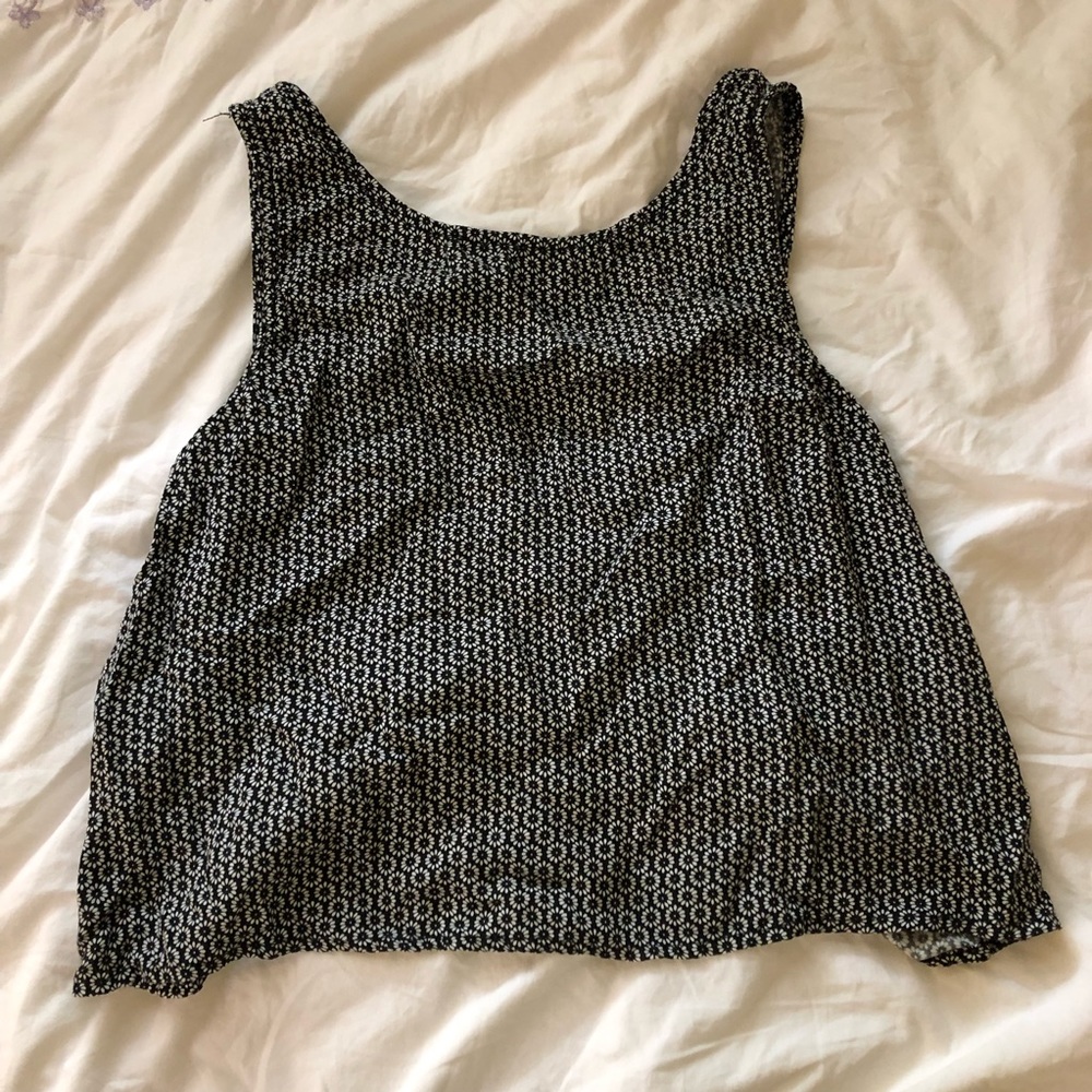 Brandy Melville Floral Crop Top
